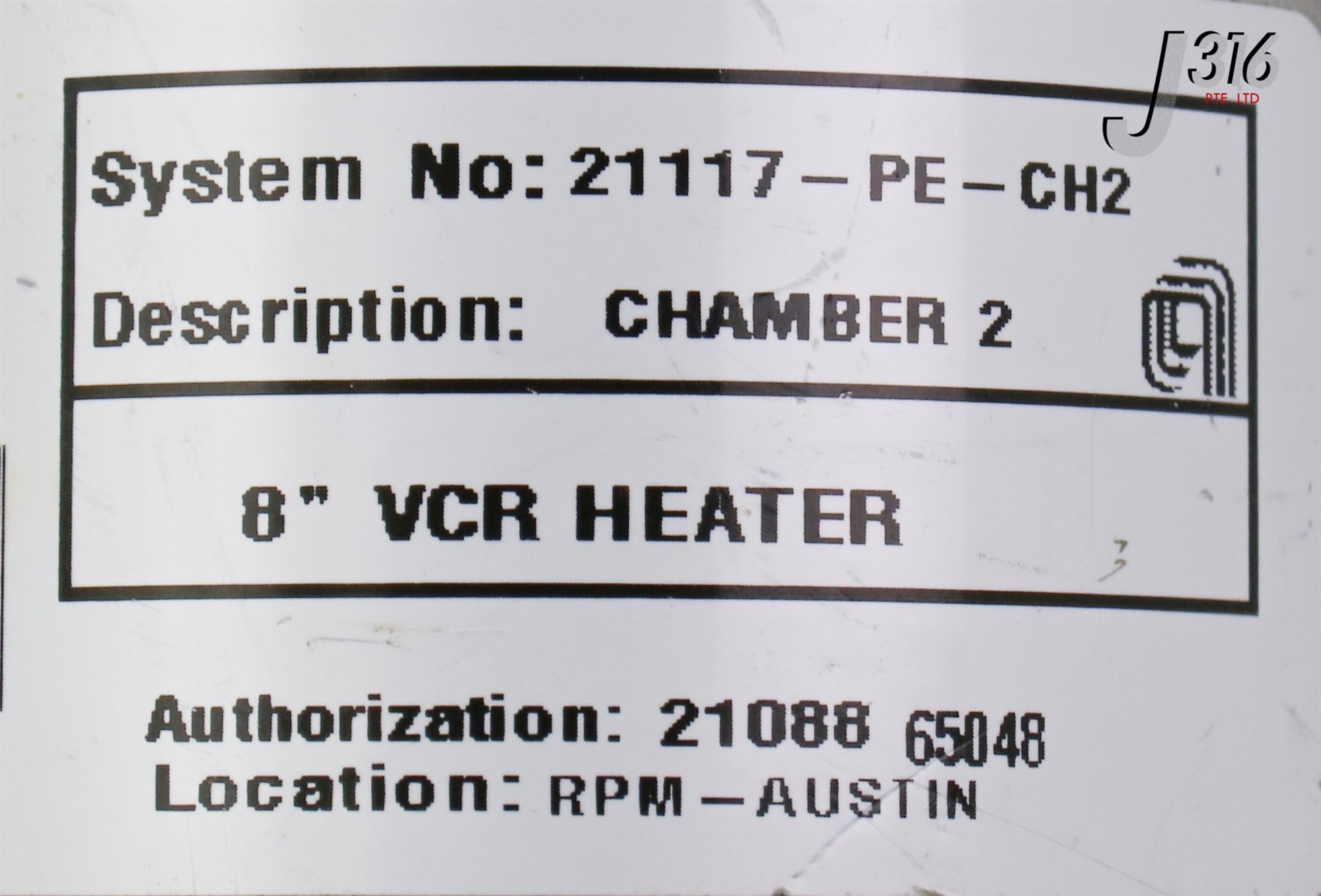 20451 APPLIED MATERIALS SHIELD RF HEATER TOP MTRZD LEFT, 0010
